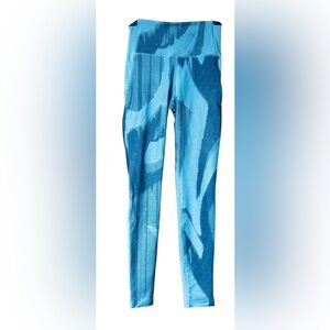 NWT Reebok Speedwick Leggings SZ XS Blue